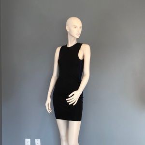 NWOT Alexander Wang Body Con Mini Black Dress XS